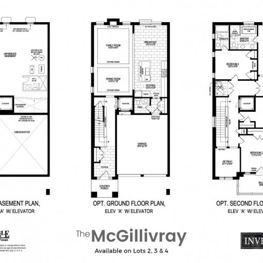mcgillivary floorplan elevation a el