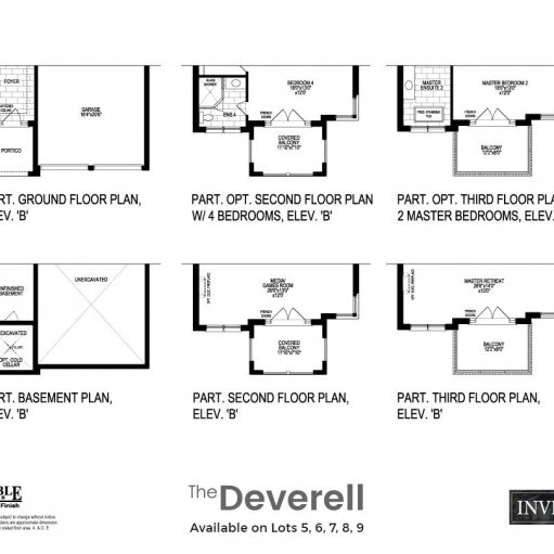deverell floorplan elevation b